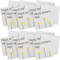 Mother’s Day Card Making Thumbprint Flower Craft Kit for Kids – 12 Pack DIY Greeting Cards with Washable Stamp Pads, Classroom Spring Craft Set Ages 6–12